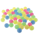 50 Pieces Premium Table Tennis Balls  Pong Training Balls Multicolor
