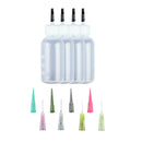 24Pcs 30ml Ink Syringe Bottles with Paint Liquid Dispensing Needle Tips Kit