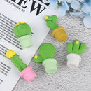 5 pcs/pack Cactus Series Eraser Set Rubber Eraser Student Prizes Gift Station Gw