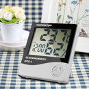 Digital LCD Indoor Outdoor Room Electronic Temperature Humidity Meter Therm E1H4