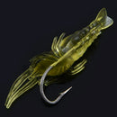 5X(5 Pieces X Soft shrimp Simulation of soft shrimp Lure bait Fishing Lure P7W3)