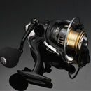 Ultra Power 2000 Spinning Fishing Reel 6+1Bb Gear Ratio 5.1:1 Metal Spool S