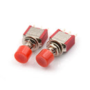 5x 3pin Momentary Red Push Button Toggle Switch PS-102 DS612 1NO 1NC ã€LJ