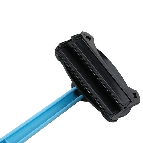 Men Manual Back Double Cutter Head Hair Shaver Blade Trimmer Do-It-Yourself I7B2