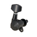 Black 6r Hand Electric Guitar Locking Tuner Tuning Pegs Machines Heads Buttons