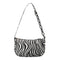 Fashion Zebra Print Women Handbag Tote Small PU Underarm Shoulder Bag (1)