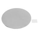 1X(Voground Round Hard Metal Aluminum Mouse Pad Mat Circle Ultra Thin Doubl