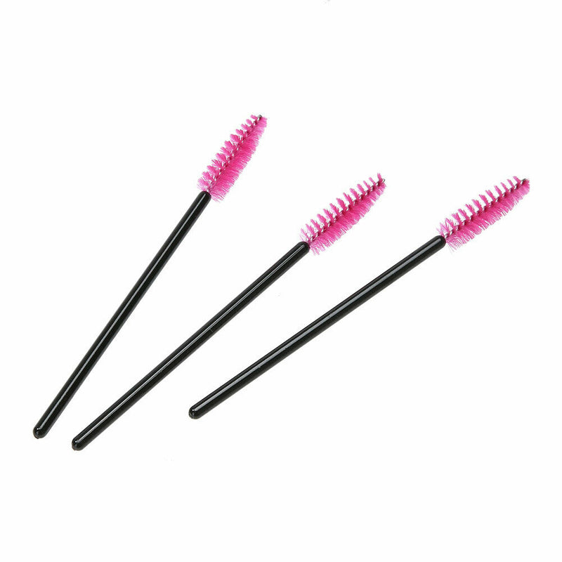 50PCS Disposable Eyelash Brush Mascara Wands Applicator Spoolers Makeup(2)