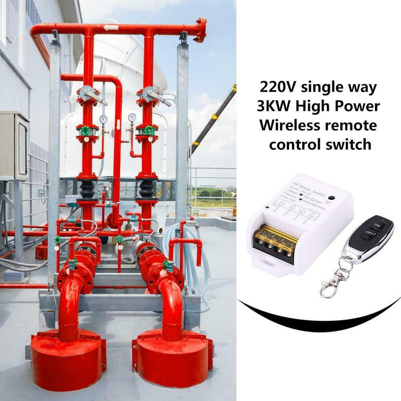 220V 30A 1CH Wireless Remote Control Switch Transmitter+Receiver (ON/OFF) A