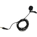 3.5mm miniphone minifono Mic Speech Tie Clip Insegnare Lavalier Jack Lectur W6B3