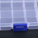 10 Compartments Outdoor  Transparent Plastic Fishing Lure Storage Box Case