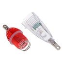 LED Deep Drop Underwater Fishing Squid Fish Lure Light Flashing Red