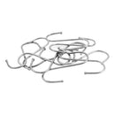 10 pieces 8 cm S-shaped stainless steel hook Rideau hook S Kitchen curtain  P2R1