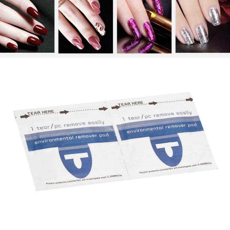 200Pcs Nail remover Disposable Resurrection Towel Polish batch resurrecti QRT