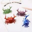 New Red Creative Cute Crab Pen Holder Weightlifting Crabs Pen Holder Bracke Q5Y6