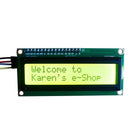 IIC/I2C/TWI Serial Interface 1602 16X2 Character Yellow LCD Module Display