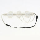 2x Tassel 20s Crystal Rhinestone Fascinator Headpiece Headband Bridal