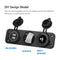 12V Car Boat Cigarette Lighter Socket w/ Dual USB Port Adapter Charger Panel