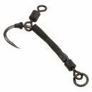 Tackle Ready Tied Ronnie Rigs (Pack of 10) - Carp Pop Up Coarse Fishing Bar