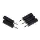 5 X 3.5mm To 6.35mm AUX Audio Stereo Adapter For Headphone Speakers