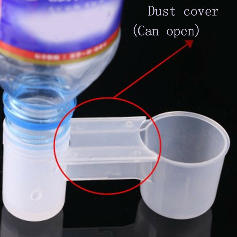 5X Plastic Bird Poultry Dove Pigeon Feeder Water Food Drinker Cup Water-Bottles.