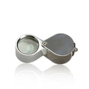 Mini 20 x 21mm Jeweler Loupe Eye Magnifier Magnifying Glass Triplet
