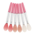 MagiDeal 6x Home DIY Silicone Lip Use Soft Lip Brush Treatment Beauty Makeup