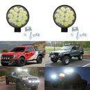 1x 42W Round 14 LED Spot Work Light Bar Fog Driving Lamp Truck Tractor SUV  OZ