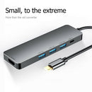 JP-D91 5 in 1 Type-C HUB to USB-C USB3.0 HDMI PD Converter Extension Dock