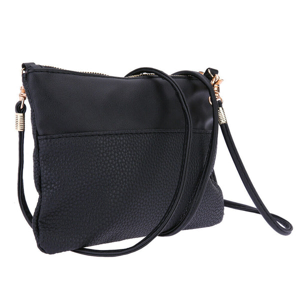 New PU Leather Women Litchee Patern Small Bags Shoulder Bag Crossbody Bag