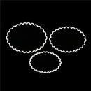 6pcs oval metal cutting dies stencil scrapbook album paper embossing craft  Z