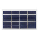 6.8x3.9 Inch 2W 5V Polycrystalline Silicon Solar Panel DIY with Alligator Clips