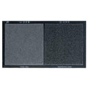 1x Disinfecting Doormat Sanitizing Floor Mat Entrance Carpet Cushion Gray Corful