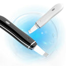 White Professional Ultrasonic Facial Skin Scrubber Deep Face Cleaning Peeli