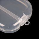 Portable Plastic Spoon Fork Travel Transparent Tableware Box Storage Organizer !