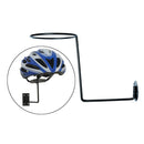 3x Wall Mounted Helmet Display Holder Stand Hook Coats Hats Caps Rack Hanger