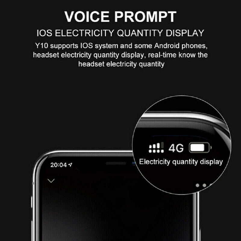 Wireless Bluetooth Headset Stereo Headphone Earphone Sport Handfree Universal AU