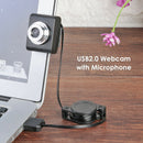 Laptop Desktop USB Webcam Clip-On Web Camera Microphone For Live Online Video