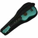 21 Inch Soprano Ukulele Kids Green Acoustic Mini Guitar Instrument + Gig Ba
