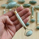 Natural Quartz Facial Jade Stone Roller Body Face Massager Beauty Massage Tool.