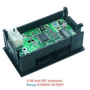 Mini Digital 0.36in LED 5 Bits DC 0-33.000V Voltmeter Panel Volt Voltage Meter