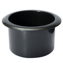 Recessed Black Boat Plastic Cup Drink Beverage Can Holder Marine Car RV New Tool