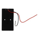 6 Pcs Black Plastic 2 x3.7V 18650 Type Battery Holder Box Case M3G5