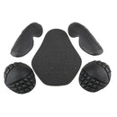 Motorcycle Clothing Protective Armor For Elbow & Back & Shoulder Protector Black