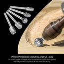 20pcs/set High Speed Steel Wood Engraving CNC Router Bit Milling Cutter Tool