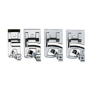 4pcs/set Narrow Rolled Hem Foot Sewing Machine Hemmer Presser Foot 3/4/6mm 2019