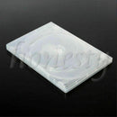 Standard Clear 3 Disc Holds DVD CD Case Movie Box Storage Holder Cover 14mm