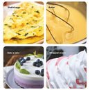 Electric Egg Beater Foamer Whisk Mini Stirrer Coffee Milk Mixer USB Rechargeable