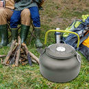 Aluminum Alloy 0.8L Outdoor Portable Camping Kettle Teapot Travel Tableware
