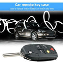5 Buttons Car Remote Flip Folding Key Fob Shell Case Replacement for Volvo V70